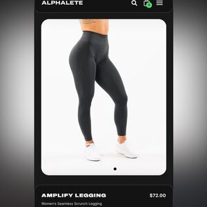 Alphalete amplify leggings